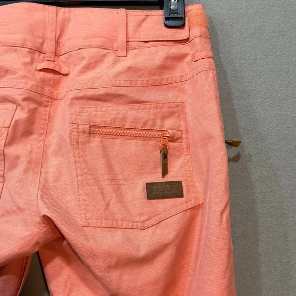 Roxy Backyard Snowboard Ski Pants Coral Women Size S - Picture 12 of 15